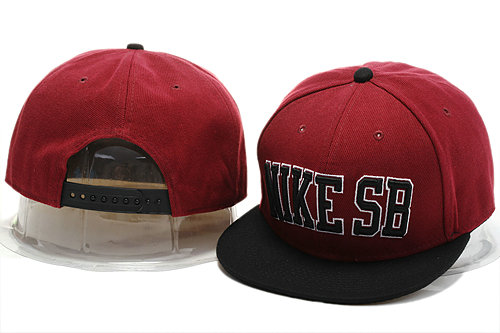 Nike SB Red Snapback Hat YS 0721